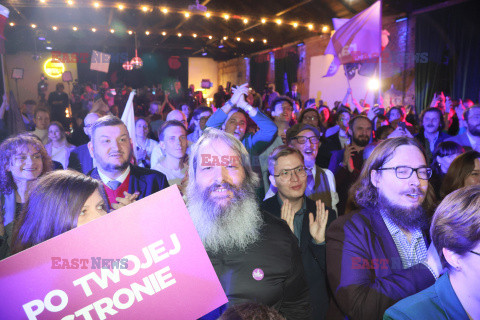 Wieczór wyborczy Adriana Zandberga