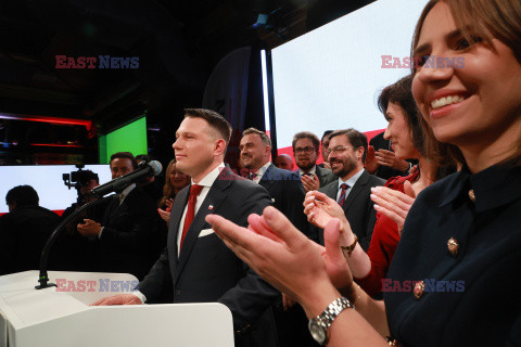 Wieczór wyborczy Sławomira Mentzena