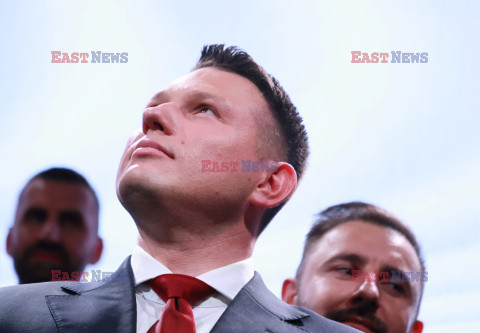 Wieczór wyborczy Sławomira Mentzena