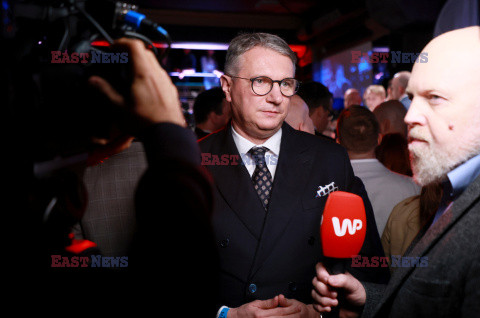 Wieczór wyborczy Sławomira Mentzena
