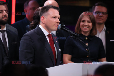 Wieczór wyborczy Sławomira Mentzena