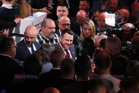 Wieczór wyborczy Sławomira Mentzena