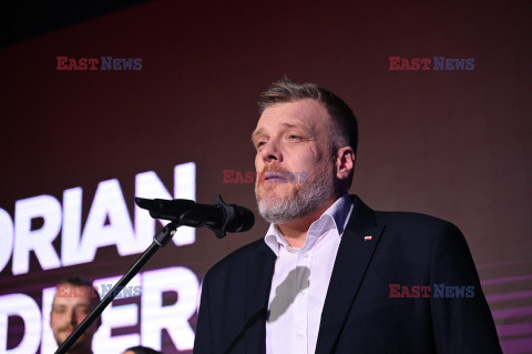 Wieczór wyborczy Adriana Zandberga