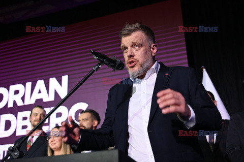 Wieczór wyborczy Adriana Zandberga