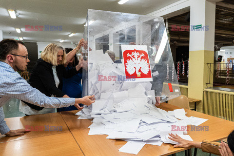 Wybory prezydenckie 2025 - liczenie glosów