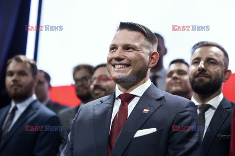 Wieczór wyborczy Sławomira Mentzena