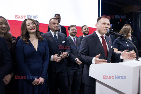 Wieczór wyborczy Sławomira Mentzena