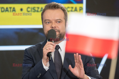Wieczór wyborczy Karola Nawrockiego