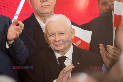 Wieczór wyborczy Karola Nawrockiego