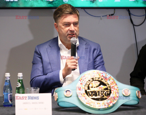 Konferencja prasowa przed Knockout Boxing Night 39