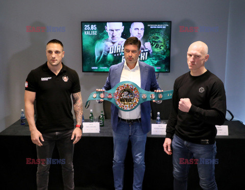 Konferencja prasowa przed Knockout Boxing Night 39