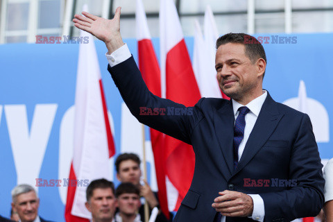 Rafał Trzaskowski w Sosnowcu