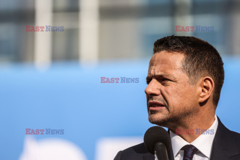Rafał Trzaskowski w Sosnowcu