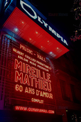 Mireille Mathieu świętuje 60-lecie kariery w Hali Olympia w Paryżu
