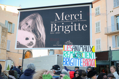 Pogrzeb Brigitte Bardot