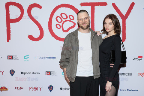 Premiera filmu "Psoty"