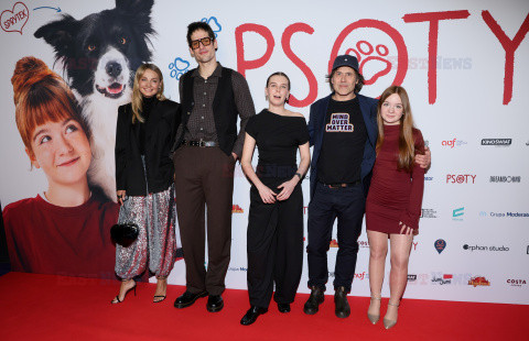 Premiera filmu "Psoty"