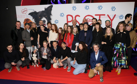 Premiera filmu "Psoty"