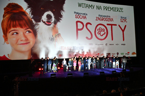 Premiera filmu "Psoty"