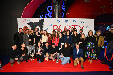 Premiera filmu "Psoty"