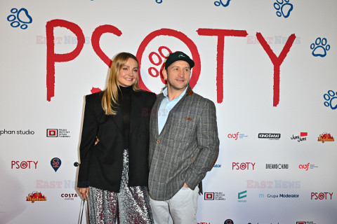 Premiera filmu "Psoty"