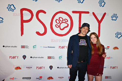 Premiera filmu "Psoty"