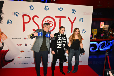 Premiera filmu "Psoty"