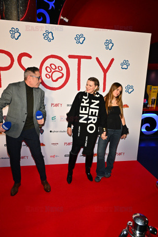 Premiera filmu "Psoty"