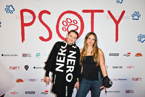 Premiera filmu "Psoty"