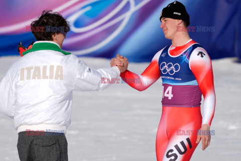 IO Mediolan-Cortina 2026: Franjo von Allmen zdobył trzeci złoty medal w 5 dni