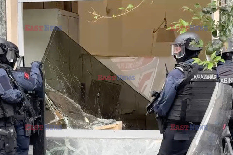 Napad na bank w Neapolu