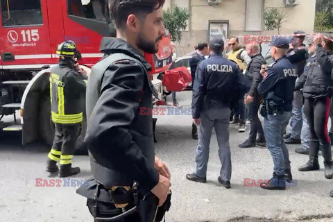 Napad na bank w Neapolu