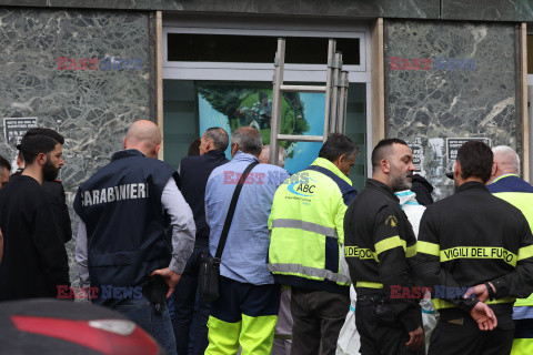 Napad na bank w Neapolu