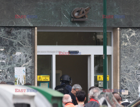 Napad na bank w Neapolu