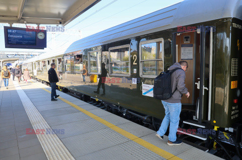 Pociąg Nieśpieszny rusza w trasę