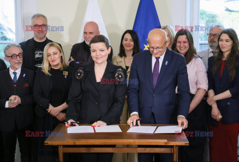 Podpisanie umowy dot. instytucji Europejska Stolica Kultury Lublin 2029