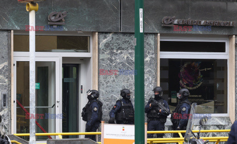 Napad na bank w Neapolu