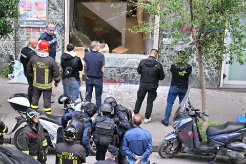 Napad na bank w Neapolu