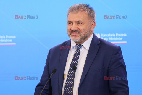 Konferencja ministrów: Domańskiego, Żurka i Siemoniaka