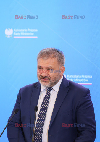 Konferencja ministrów: Domańskiego, Żurka i Siemoniaka