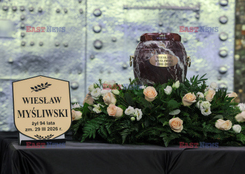 Pogrzeb Wiesława Myśliwskiego