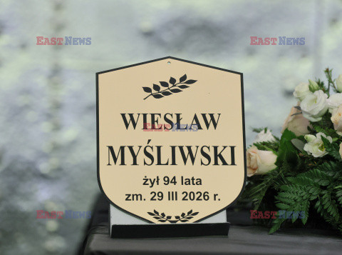 Pogrzeb Wiesława Myśliwskiego