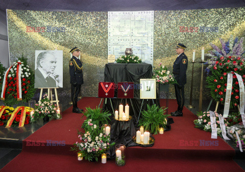 Pogrzeb Wiesława Myśliwskiego