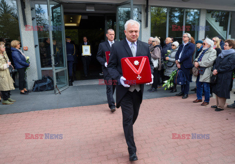 Pogrzeb Wiesława Myśliwskiego