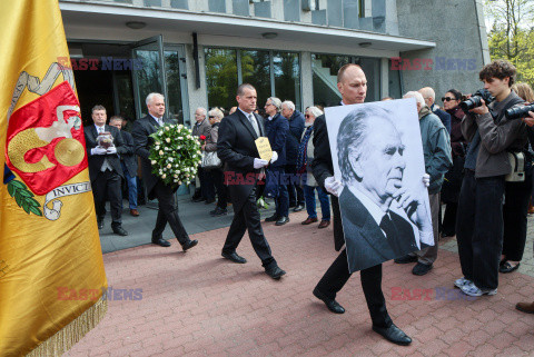 Pogrzeb Wiesława Myśliwskiego