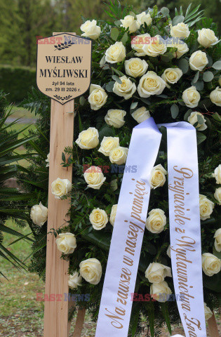 Pogrzeb Wiesława Myśliwskiego