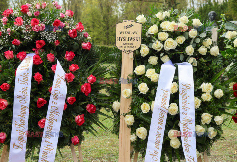 Pogrzeb Wiesława Myśliwskiego