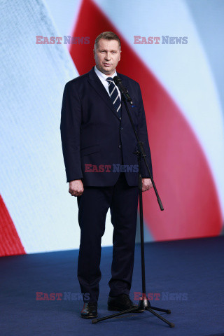 Konferencja Przemysława Czarnka w siedzibie PiS