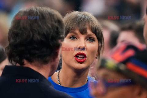 Taylor Swift na meczu Knicksów