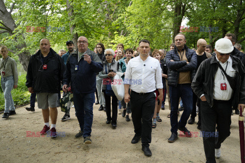 Spacer dendrologiczny Sławomira Mentzena